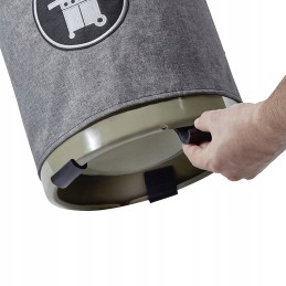 Dangtis 5 kg dujų balionui su silikoninėmis kojelėmis, atsparus UV spinduliams