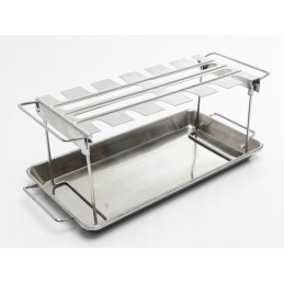 „Broil king“ lentyna su kepsnine, blauzdelėmis, sparneliais, vištiena ant grotelių