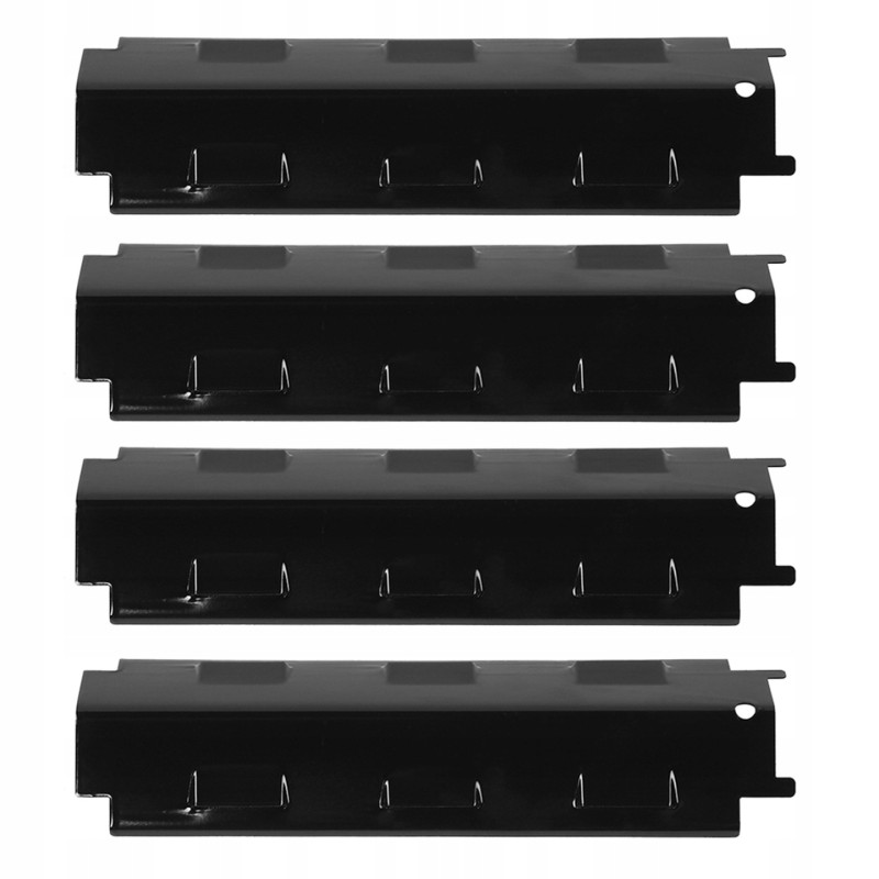 Universalus degiklių konteineris, 37 x 11 x 3,6 cm, 4 vnt., liepsnos padėklas, porcelianas, plienas, daugumos dujinių grilių ats