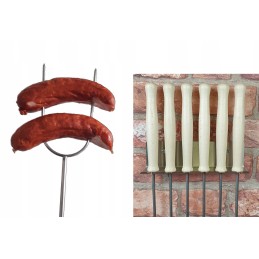 Wp šakės laužo stulpai 6 nerūdijančio plieno rankena 115