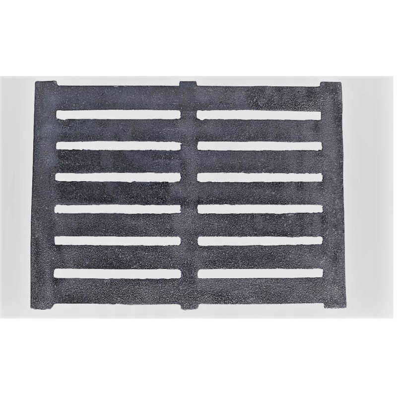 Ketaus grotelės virtuvinei viryklei, 30cm x 26cm storio