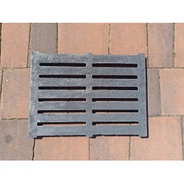 Ketaus grotelės virtuvinei viryklei, 30cm x 26cm storio