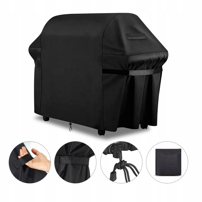 ✅ Dujinės grilio dangtis apsauginis grotelių tentas