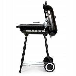 Sodo grilis su šarnyriniu dangteliu + ratukai