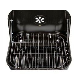 Sodo kepsninė su atverčiamu dangčiu