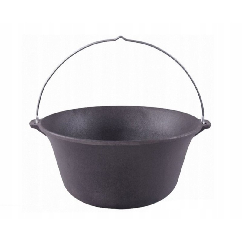 Vengriškas ketaus katilas, 8 l, pakabinamas katilas