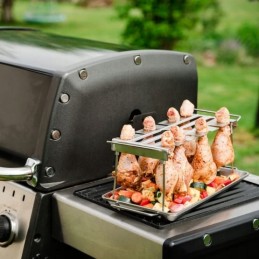 Broil King 64152 blauzdelių kabykla su kepimo skarda