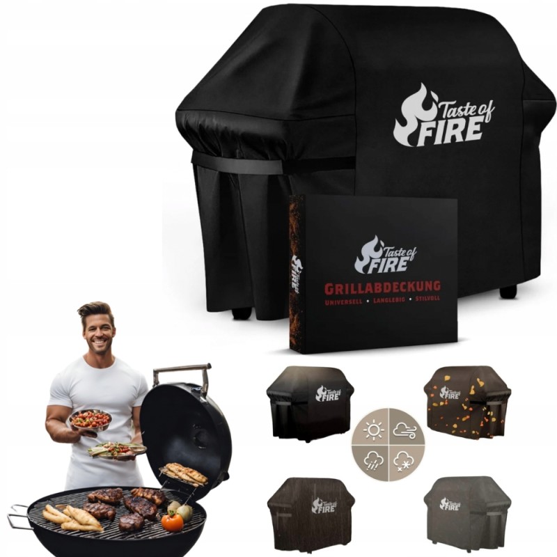 Dengiamas brezentinis užvalkalas XXL sodo kepsninei, atsparus vandeniui, universalus