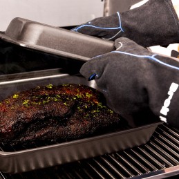 Broil king odinės kepsninės pirštinės, tvirta rankena, aukštos kokybės