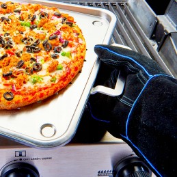 Broil king odinės kepsninės pirštinės, tvirta rankena, aukštos kokybės