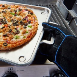 Broil king odinės kepsninės pirštinės, tvirta rankena, aukštos kokybės