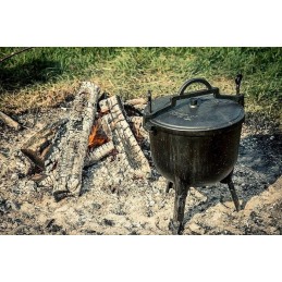 Medžioklės katilas kepsniams 5l ketaus MK101 Rossner