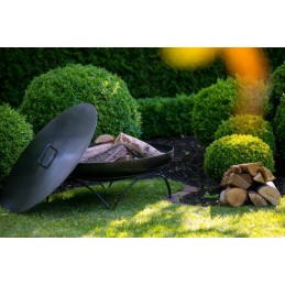 Dangtis apvalioms 60 cm grilio duobėms