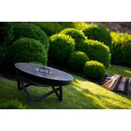 Dangtis apvalioms 60 cm grilio duobėms