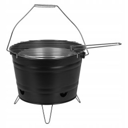 Nešiojamas grilio kibiras sklypo terasos piknikas 23xoe