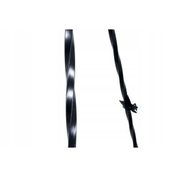 Trikojis grotelės sulankstytos iš dekoratyvinės susuktos strypo, 185 cm