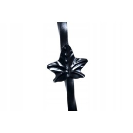 Trikojis grotelės sulankstytos iš dekoratyvinės susuktos strypo, 185 cm