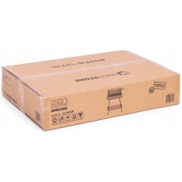 Sodo kepsninė su kepsnine ir reguliuojamomis grotelėmis + dviem didelėmis lentynomis