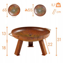 Hoy 55 sodo židinys iš 4elementi - naujas!