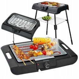 2 viename stovi elektrinė sodo kepsninė, 2000 vatų