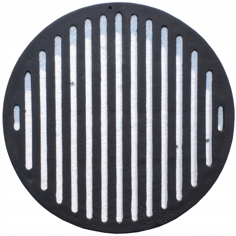 Aukštos kokybės apvalios ketaus grotelės, tinkamos daugumai virtuvinių židinių ir atvirų židinių, taip pat visų tipų griliams ir