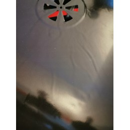 Sodo kepsninė su dangteliu ir lentyna - 99904