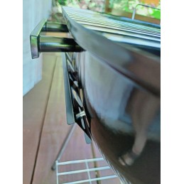 Sodo kepsninė su dangteliu ir lentyna - 99904