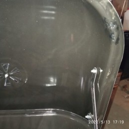 Sodo kepsninė su dangteliu ir lentyna - 99904