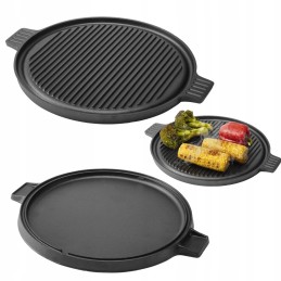 Ketaus grilio keptuvės plokštė, 36 cm