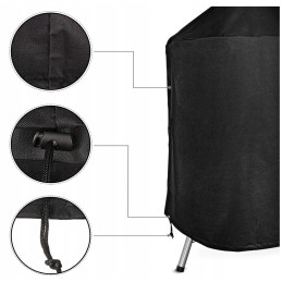 Vandeniui atsparus užvalkalas 56 cm skersmens sodo griliui