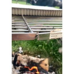 Chromuotos grotelės, skersmuo 80, apvalios, pakabinamos