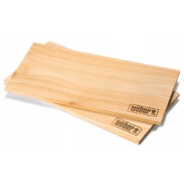Cedarwood smoking boards 40x15cm 2pcs