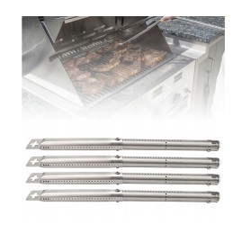 ⭐4 dujinis grilio vamzdžių degiklis, skirtas anglies kepimui⭐