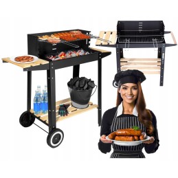 Sodo anglies grilis ant ratų