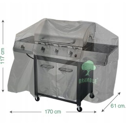 Universalus Landmann dujinio grilio grilio dangtis 170x61x117 cm dydžio