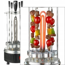 ✅ Namų kontaktinės rotacinės kepsninės mėsos ir daržovių iešmams