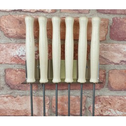 Wp šakės laužo stulpai 6 nerūdijančio plieno rankena 130