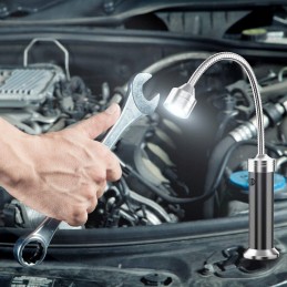 LED grilio moji dekoro lempa grotelėms apšviesti