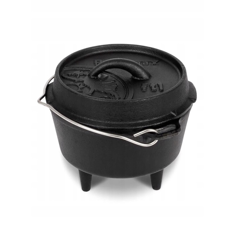 Ketaus puodas ant kojų petromax olandiška orkaitė ft1 juoda