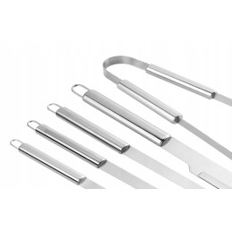 Grilio rinkinys, priedai, kepsninės reikmenys, 10-in-1 dėklas