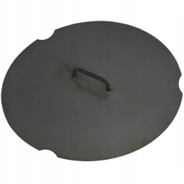 Židinio dangtis apvaliems židiniams, 60cm dubuo, grilis, plieninis židinys