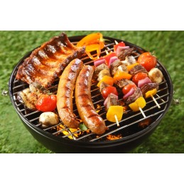 Puikus sodo grilio katilas