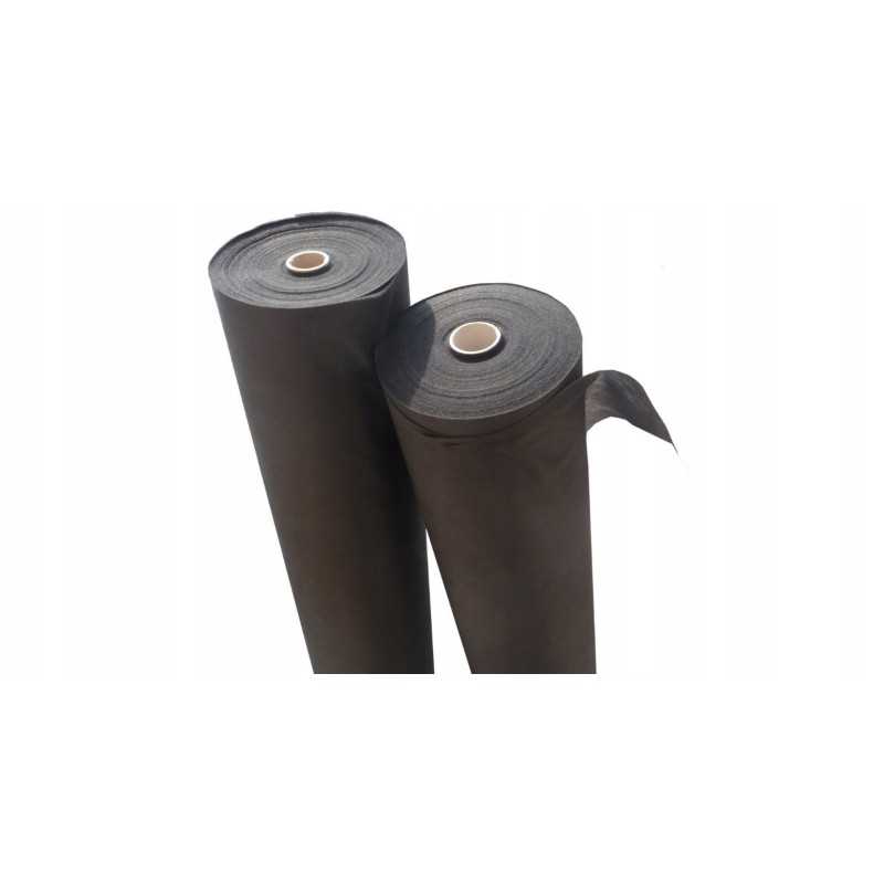 Juoda agrotekstilė 1,6x5m storio stipri agrotekstilė UV piktžolių kilimėlis 100g/m2 (160cm x 500cm) p100