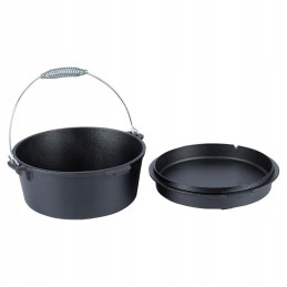 Ketaus katilas, pakabinamas, stovimas puodas, 20 cm, 1 6 l