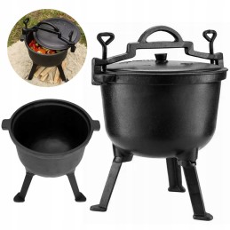 Ketaus medžioklinio puodo virdulys 5l