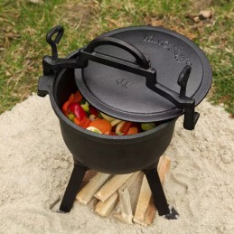 Ketaus medžioklinio puodo virdulys 5l