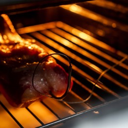 Skaitmeninis virtuvinis termometras mėsai, vynui, LCD zondas