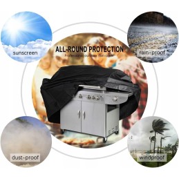 ✅ Dujinės grilio dangtis vandeniui atsparus dangtelis