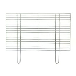 Chromuotos grotelės skirtos griliui statyti 70x40 su židiniu/pelenine