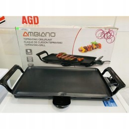 Naminis elektrinis grilio skrudintuvas 2000w neprideganti danga skrebučiams